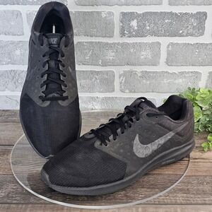 Nike Downshifter 7 852460-001 Black Mesh Running Shoe Sneakers Men's‎ Size 11.5